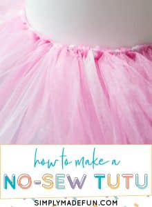 How to make a no sew tutu