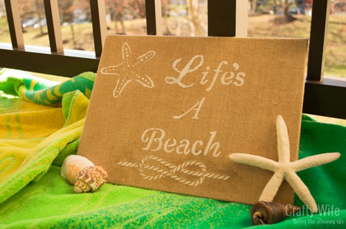 Beachy Canvas Art