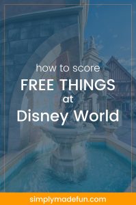 Disney + Free should go together. Save some money and click through to the blog to see the full list of 12 free things at Disney!