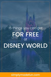 Want to plan ahead and save some money before heading to Florida? Click over to the blog for the full list of 15 FREE things at Disney World!