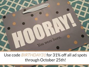 ad spot discount