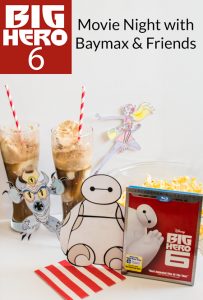 Celebrate the release of Disney's Big Hero 6 with an easy Silhouette craft and a movie night with Baymax & friends! #bighero6movienight #cbias #ad @target