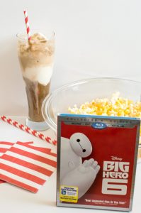 Celebrate the release of Disney's Big Hero 6 with an easy Silhouette craft and a movie night with Baymax & friends! #bighero6movienight #cbias #ad @target