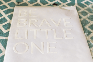 To match a safari themed nursery, I pulled out my silhouette and customized items from the Disney Baby Lion King collection at @Walmart. #ad #TBD