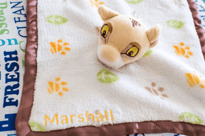 To match a safari themed nursery, I pulled out my silhouette and customized items from the Disney Baby Lion King collection at @Walmart. #ad #TBD