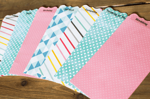 Make a organized card station to keep track of all of your Hallmark greeting cards so you can send smiles to family and friends for any occasion! #ad