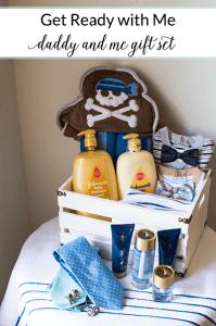 Give the new dad in your life a Daddy & Me Get Ready Together gift basket for Father's Day and pamper him with a Nautica Life gift set from Macy's! #ad #nauticafordad