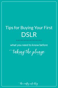 Before you buy your first DSLR, ask yourself what's important to you and what you need/want out of your first camera. Plus a few other important questions!