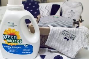 Gain a mother's peace of mind and use Green Works natural cleaning products to keep a new baby's nursery spotless and chemical-free! Great for those late night nesting sprees that always seem to be never-ending!