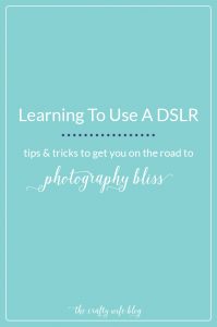 Ever wonder what to do after you buy a camera? Get on the road to photography bliss with these five tips on how to get started learning to use a DSLR.