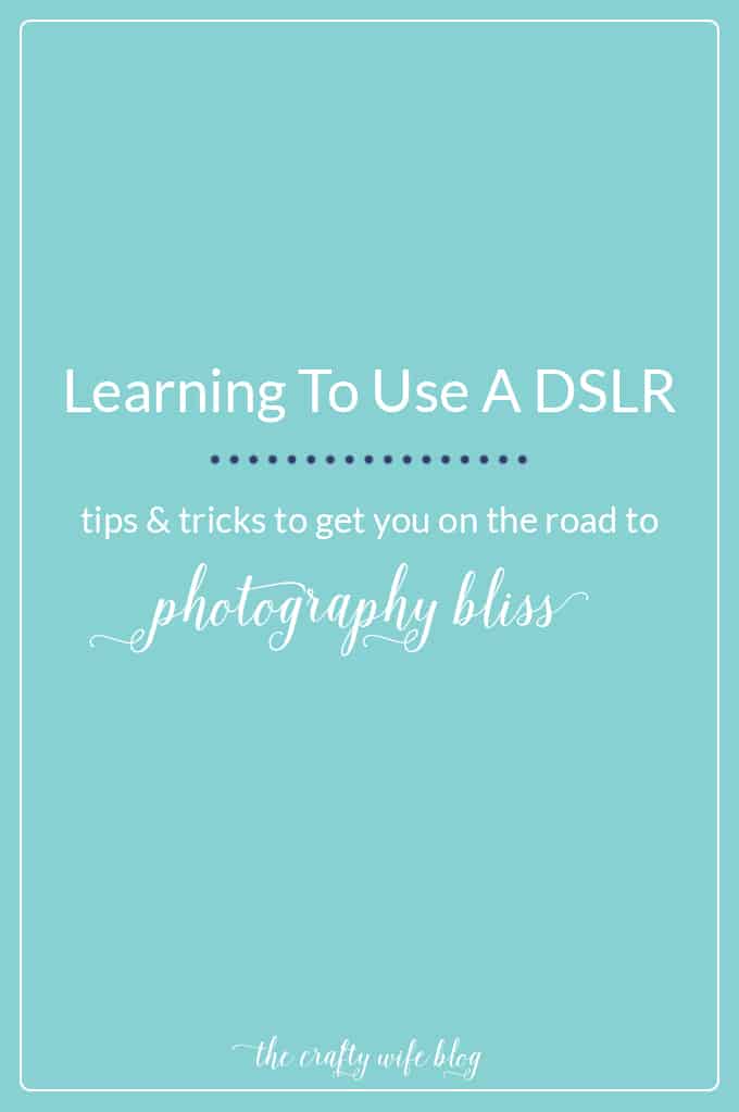 Ever wonder what to do after you buy a camera? Get on the road to photography bliss with these five tips on how to get started learning to use a DSLR.