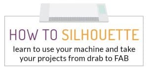 how to use your silhouette machine