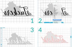 Bridal Shower Gift | Monograms | Monogram Craft | Heat Transfer Vinyl | Vinyl Crafts | Silhouette Cameo Crafts | Silhouette Cameo