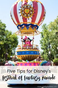 Don't miss out on Disney's Festival of Fantasy parade! Be less stressed and have more fun with these simple tips to get the most out of the show.