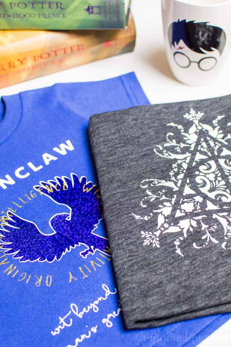 DIY Layered Vinyl Harry Potter T-Shirts