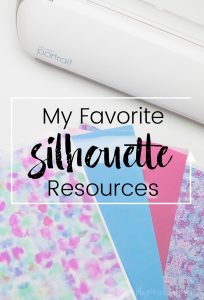 The most comprehensive Silhouette resources guide that will help you learn your machine, find free files, and figure out the best fonts to use!