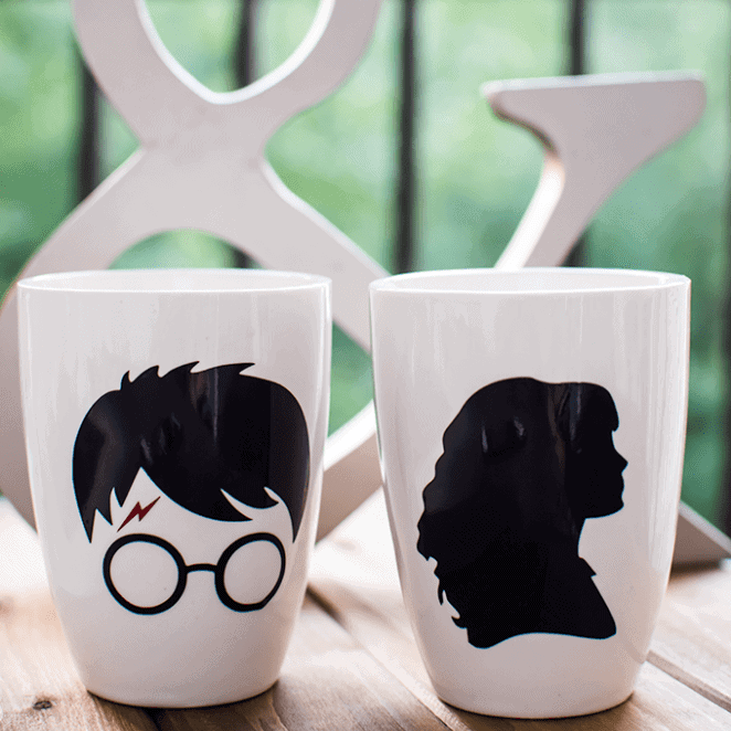His & Hers Harry Potter Mugs
