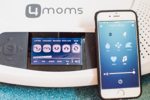 Babies with hydrocephalus can easily sit up in this one-of-a-kind MamaRoo baby swing and interact with the world around them. #MamaRooLove [ad]