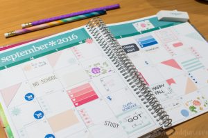 Start the school year off right with these cute and functional back-to-school organization stickers! FREE Silhouette files to download! #CreateWithHP [ad]