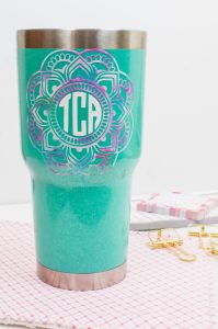 Save time, stress, and vinyl with this one simple trick that I use to help you layer vinyl the easy way. Perfect for designs with multiple colors!