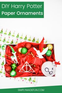 Harry Potter Crafts | Christmas Crafts | Christmas Ideas | Harry Potter DIY | Christmas Ornaments | Paper Harry Potter Ornaments