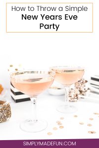 Ring in the New Year with family & friends and plan a simple get-together with diy crafts and simple recipes using this New Years Eve Party roundup!