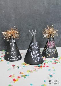 Ring in the New Year with family & friends and plan a simple get-together with diy crafts and simple recipes using this New Years Eve Party roundup!