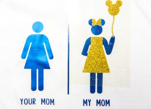 Layer Heat Transfer Vinyl - I always have trouble lining up my heat transfer vinyl but I FINALLY figured out the secret! It's such a simple Silhouette hack that I can't believe no one told me about it before now.