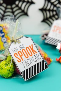 Print and Cut Halloween Gift Tags