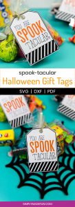 Print and Cut Halloween Gift Tags