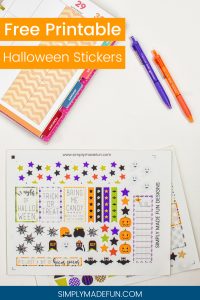 Halloween Stickers | Happy Planner | Free Printable | Halloween Printable | Holiday Crafts