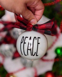 Rae Dunn Christmas Ornaments