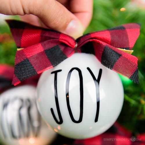 Rae Dunn Christmas Ornaments