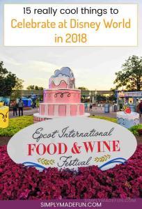 Celebrate at Disney World in 2018 - There are new and exciting things happening at Disney World this year as well as some fun old celebrations and activities coming back to the parks. Check out all the reasons why 2018 should be the year YOU celebrate your family vacation at Disney World!