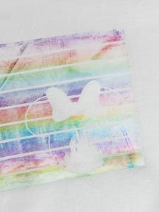 Deco Foil Disney Shirt - Use Deco Foil from Expressions Vinyl to create a screen printed look to your fabric with heat transfer vinyl! It's such an easy, quick, and colorful DIY and gives your fabric a screen printed look, even though you're using vinyl.