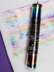 Deco Foil Disney Shirt - Use Deco Foil from Expressions Vinyl to create a screen printed look to your fabric with heat transfer vinyl! It's such an easy, quick, and colorful DIY and gives your fabric a screen printed look, even though you're using vinyl.