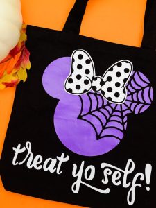 Mickey Halloween trick or treat bag