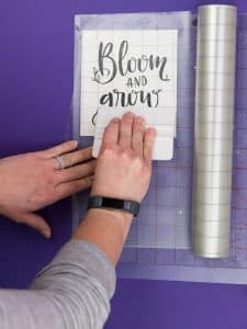 How to use transfer tape for your Silhouette and Cricut projects