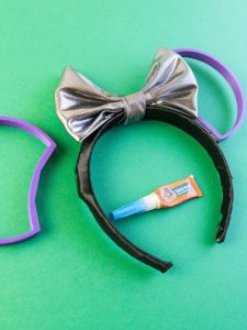 Supplies needed to make 3D Printed Interchangeable Mickey Ears