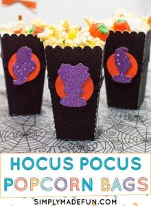 Hocus Pocus Halloween Popcorn Bags