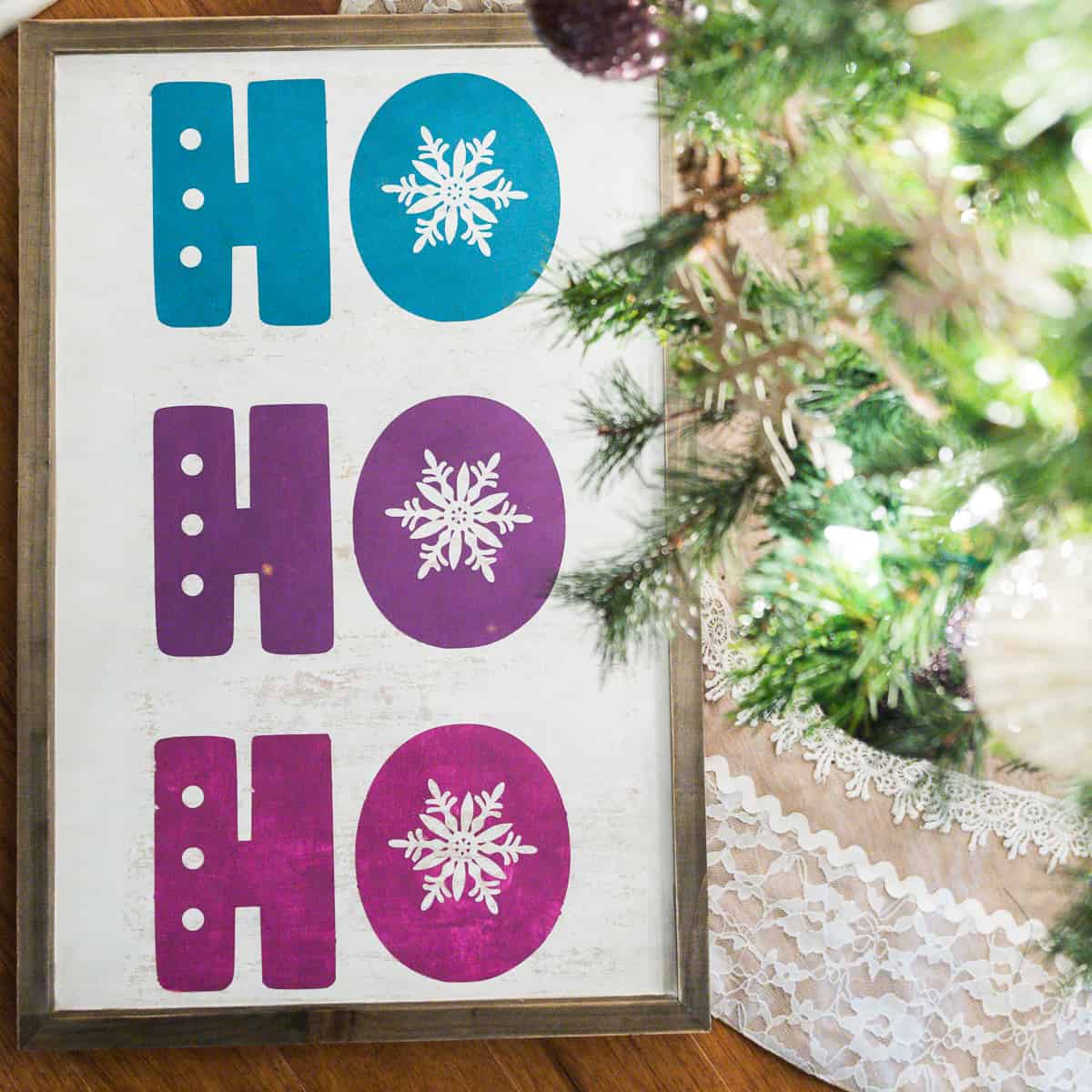 Ho Ho Ho Christmas SVG File