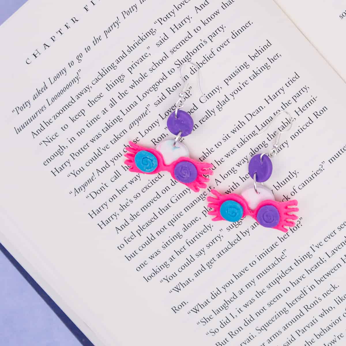 Harry Potter Polymer Clay Earrings