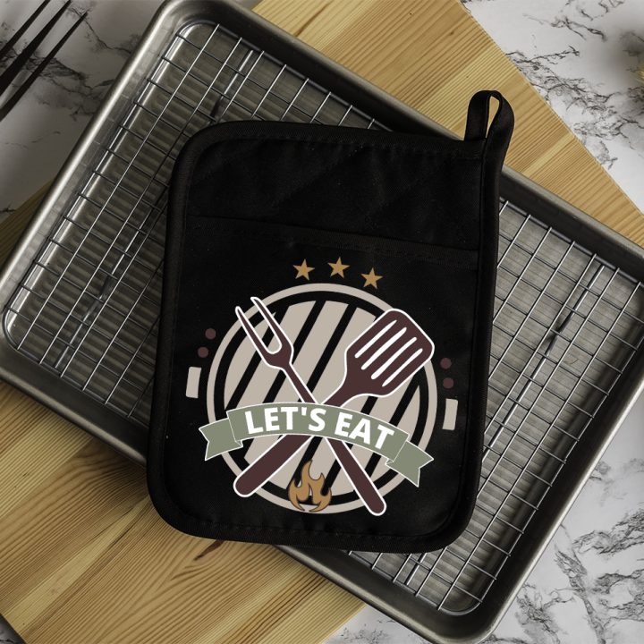 Let's Eat Potholder